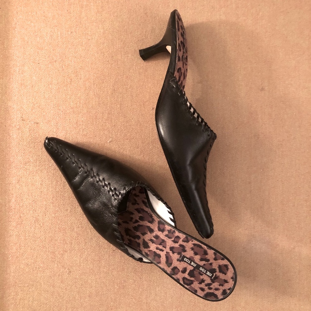 Me Too Pointed Toe Backless Heel. - image 2